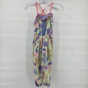Matilda Jane Girls Jumpsuit‎ Romper 4 Light Green Pink Blue Ruffle